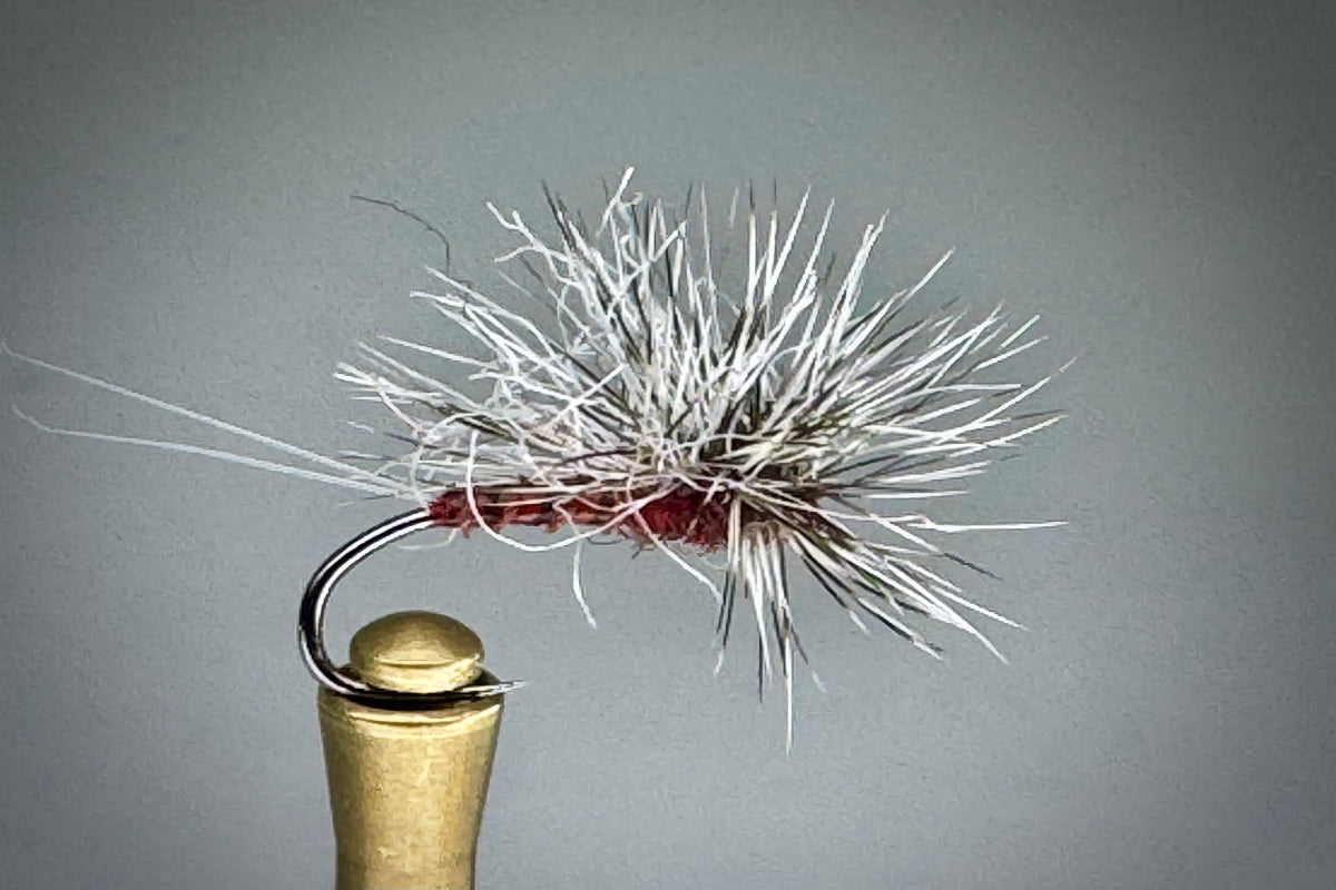 HACKLE STACKED DUN (MAHOGANY)