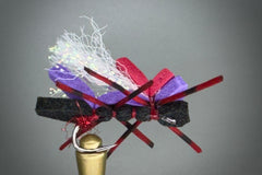 TINY DANCER (PURPLE ON BLACK/RED LEG)