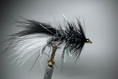 STRAGGLE BUGGER (WHITE ON BLACK) *TUNGSTEN*