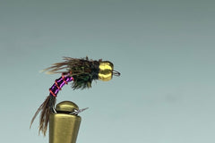 CURVED SHANKED LIGHTNING BUG (PURPLE) *TUNGSTEN*