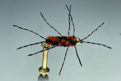 CRAZY LEGS (BLACK/ORANGE) *TUNGSTEN*