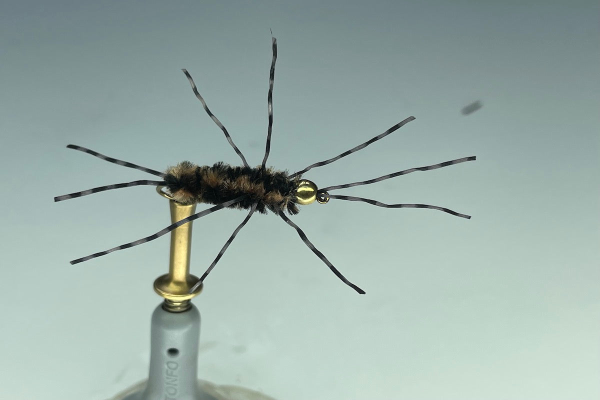 CRAZY LEGS (BLACK/COFFEE) *TUNGSTEN*
