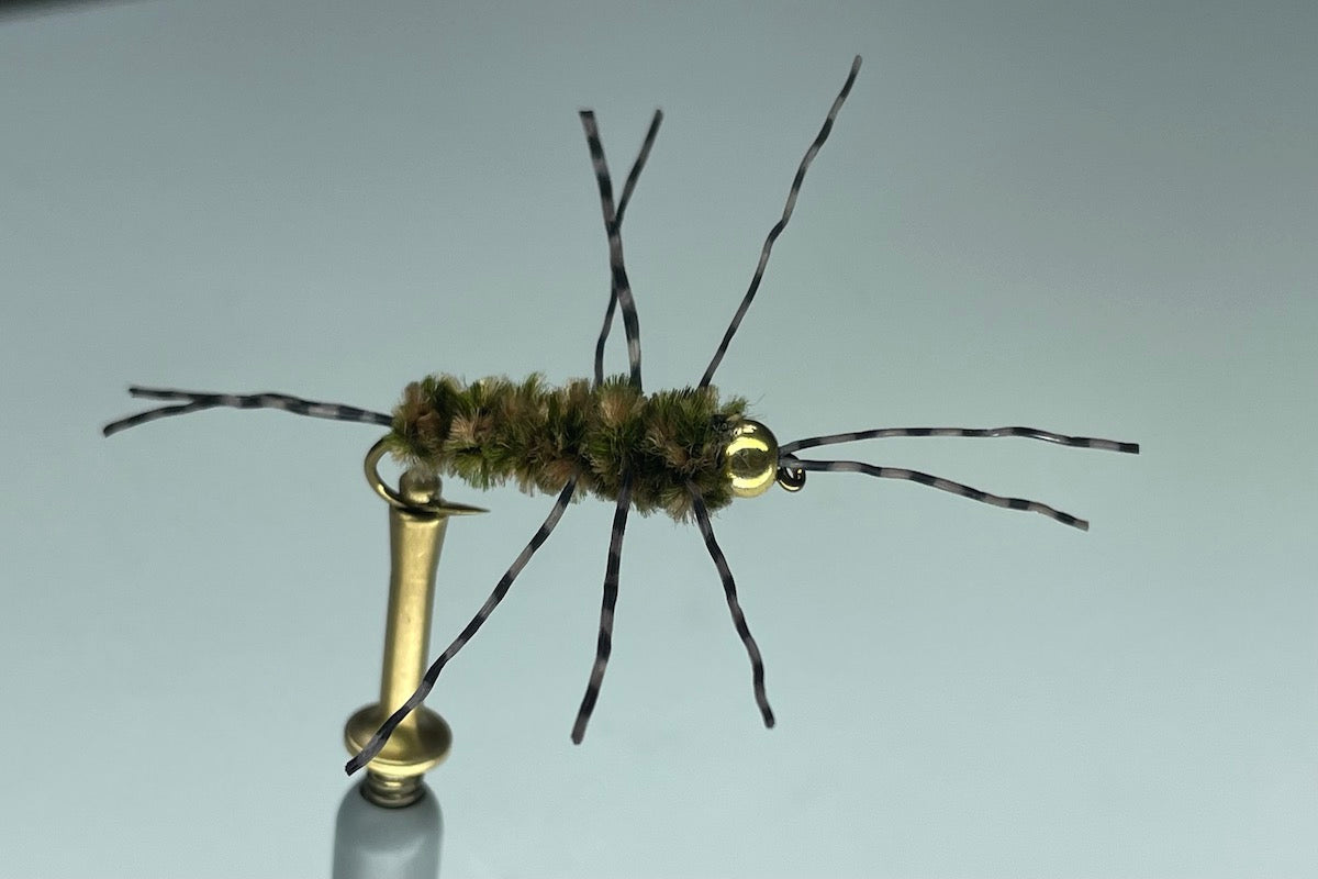 CRAZY LEGS (DARK OLIVE/COFFEE) *TUNGSTEN*