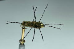 CRAZY LEGS (DARK OLIVE/COFFEE) *TUNGSTEN*