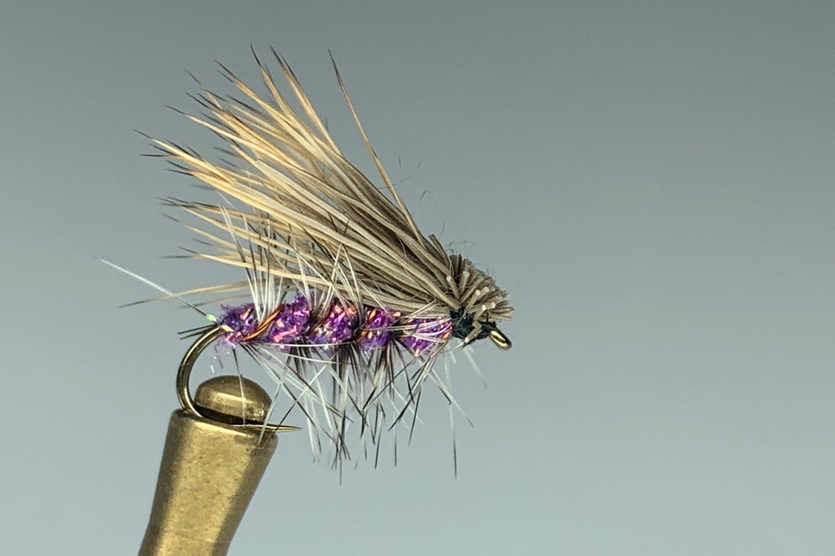 ELK HAIR CADDIS (ICE PURPLE)